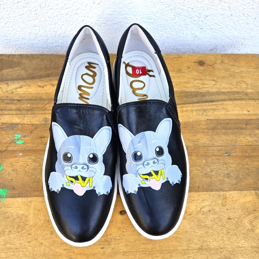 San Edelma Bulldog Sneakers Shoes Puppy Size 10